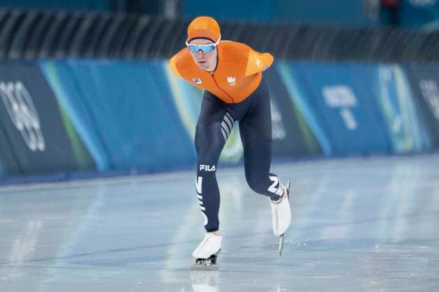 13th February 2026; Milan, Italy, 2026 Winter Olympic Games, Olympische Spiele, Olympia, OS Day Eight; Speed & x200b;& x200b;Skating Men s 10,000m Stijn van de Bunt of Team Netherlands  BestxImages Content restricted for UK based newspaper