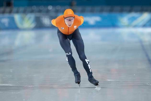 13th February 2026; Milan, Italy, 2026 Winter Olympic Games, Olympische Spiele, Olympia, OS Day Eight; Speed & x200b;& x200b;Skating Men s 10,000m Jorrit Bergsma of Team Netherlands  BestxImages Content restricted for UK based newspaper