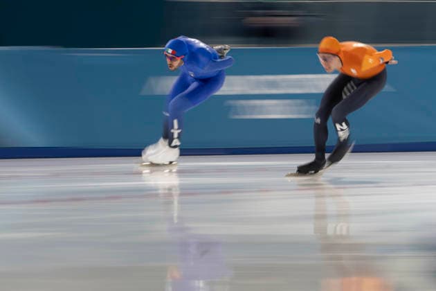 13th February 2026; Milan, Italy, 2026 Winter Olympic Games, Olympische Spiele, Olympia, OS Day Eight; Speed & x200b;& x200b;Skating Men s 10,000m Davide Ghiotto of Team Italy  BestxImages Content restricted for UK based newspaper