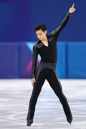 Winter Olympics - Men s Singles Free Skating Donovan Carrillo of Team Mexico competes in the Men s Singles Free Figure skating, Eiskunstlauf event on day seven of the Milano Cortina 2026 Winter Olympic Games, Olympische Spiele, Olympia, OS at Milano Ice Skating Arena on February 13, 2026 in Milan, Italy. Photo by Alexis Jumeau ABACAPRESS.COM Milan Italy  Copyright: xJumeauxAlexis ABACAx