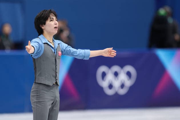 Winter Olympics - Men s Singles Free Skating Kao Miura of Team Japan competes in the Men s Singles Free Figure skating, Eiskunstlauf event on day seven of the Milano Cortina 2026 Winter Olympic Games, Olympische Spiele, Olympia, OS at Milano Ice Skating Arena on February 13, 2026 in Milan, Italy. Photo by Alexis Jumeau ABACAPRESS.COM Milan Italy  Copyright: xJumeauxAlexis ABACAx