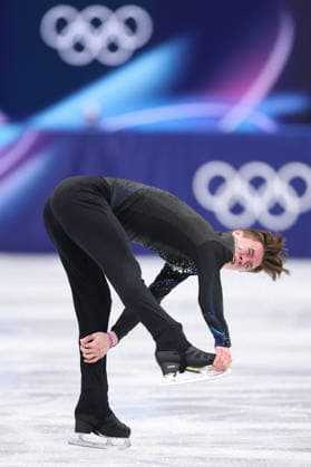 Winter Olympics - Men s Singles Free Skating Vladimir Samoilov of Team Poland competes in the Men s Singles Free Figure skating, Eiskunstlauf event on day seven of the Milano Cortina 2026 Winter Olympic Games, Olympische Spiele, Olympia, OS at Milano Ice Skating Arena on February 13, 2026 in Milan, Italy. Photo by Alexis Jumeau ABACAPRESS.COM Milan Italy  Copyright: xJumeauxAlexis ABACAx