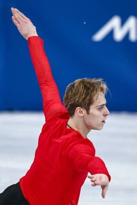 ITALY, MILAN - FEBRUARY 13, 2026: Figure skater Aleksandr Selevko of Estonia performs during the men s free skating event at the 2026 Winter Olympic Games, Olympische Spiele, Olympia, OS at Milano Ice Skating Arena 2026 Winter Olympics: Figure skating, Eiskunstlauf  - ZUMAt113 20260213_zaa_t113_605 Copyright: xMikhailxTereshchenkox