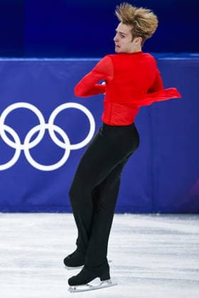 ITALY, MILAN - FEBRUARY 13, 2026: Figure skater Aleksandr Selevko of Estonia performs during the men s free skating event at the 2026 Winter Olympic Games, Olympische Spiele, Olympia, OS at Milano Ice Skating Arena 2026 Winter Olympics: Figure skating, Eiskunstlauf  - ZUMAt113 20260213_zaa_t113_606 Copyright: xMikhailxTereshchenkox