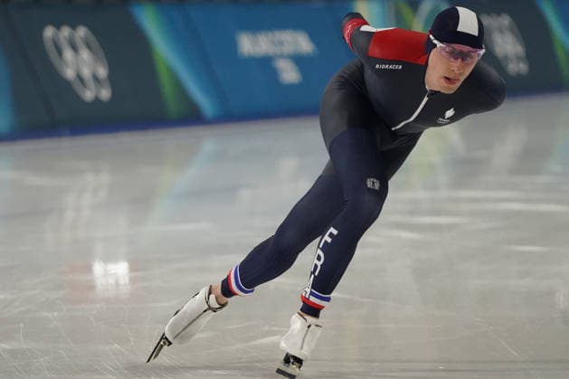 Milano Cortina, 2026 , Winter Olympic Games, Olympische Spiele, Olympia, OS Olympische Winter-Olympische spiele 2026 , Speedskating, Eisschnelllauf , 10000m Men Finale timothy loubineau, frankreich , france, Photocopyright Gladys Chai von der Laage *** Milano Cortina, 2026 , Winter Olympic Games, Winter Olympic Games 2026 , Speed Skating, Speed Skating , 10000m Men Final timothy loubineau, france , france, Photocopyright Gladys Chai von der Laage