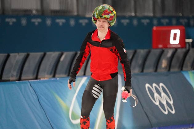 Milano Cortina, 2026 , Winter Olympic Games, Olympische Spiele, Olympia, OS Olympische Winter-Olympische spiele 2026 , Speedskating, Eisschnelllauf , 10000m Men Finale ted jan bloemen, kanada, CAN Photocopyright Gladys Chai von der Laage *** Milano Cortina, 2026 , Winter Olympic Games, Winter Olympic Games 2026 , Speed Skating, Speed Skating , 10000m Men Final ted jan bloemen, canada, CAN Photocopyright Gladys Chai von der Laage