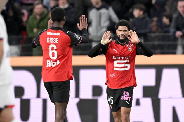 Stade Rennais FC v Paris Saint-Germain - Ligue 1 McDonald s 2025 2026 45 Mahdi CAMARA (srfc) during the Ligue 1 McDonald s match between Rennes and Paris at Roazhon Park on February 13, 2026 in Rennes, France. Rennes France  Copyright: xFEPx 776348291