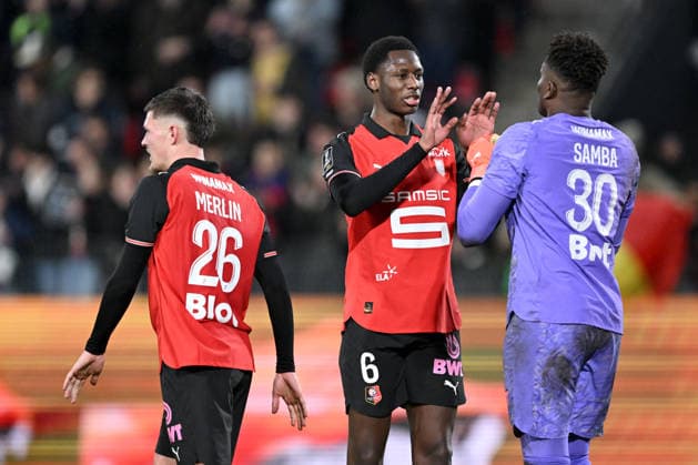 Stade Rennais FC v Paris Saint-Germain - Ligue 1 McDonald s 2025 2026 06 Djaoui CISSE (srfc) during the Ligue 1 McDonald s match between Rennes and Paris at Roazhon Park on February 13, 2026 in Rennes, France. Rennes France  Copyright: xFEPx 776348291