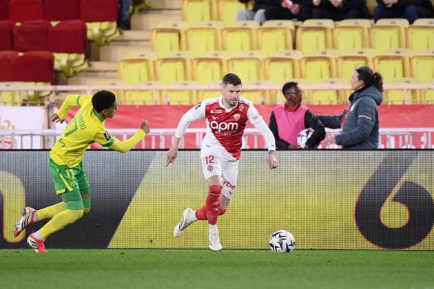 AS Monaco v FC Nantes - Ligue 1 McDonald s 2025 2026 12 CAIO HENRIQUE (asm) during the Ligue 1 McDonald s match between Monaco and Nantes at Stade Louis II on February 13, 2026 in Monaco, Monaco. Monaco Monaco  Copyright: xFEPx 776348284