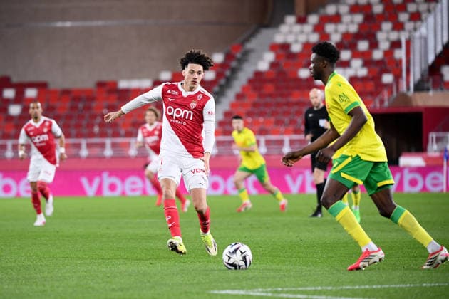AS Monaco v FC Nantes - Ligue 1 McDonald s 2025 2026 11 Maghnes AKLIOUCHE (asm) during the Ligue 1 McDonald s match between Monaco and Nantes at Stade Louis II on February 13, 2026 in Monaco, Monaco. Monaco Monaco  Copyright: xFEPx 776348284