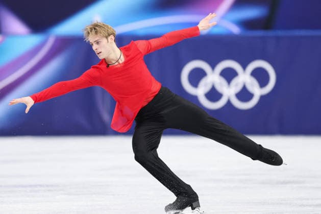Winter Olympics - Men s Singles Free Skating Aleksandr Selevko of Team Estonia competes in the Men s Singles Free Figure skating, Eiskunstlauf event on day seven of the Milano Cortina 2026 Winter Olympic Games, Olympische Spiele, Olympia, OS at Milano Ice Skating Arena on February 13, 2026 in Milan, Italy. Photo by Alexis Jumeau ABACAPRESS.COM Milan Italy  Copyright: xJumeauxAlexis ABACAx