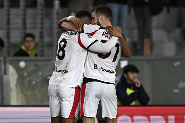 Mp Pisa 13 02 2026 - campionato di calcio serie A Pisa-Milan foto Matteo Papini Image nella foto: esultanza gol Ruben Loftus Cheek 