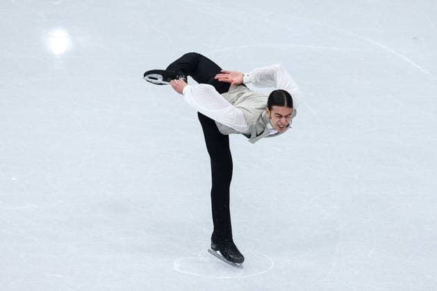 Petr Gumennik (AIN) during the Olympic Winter games, Winterspiele,Spiele, Summer games Milano-Cortina 2026, Figure skating, Eiskunstlauf Men Single Free Skating on February 13, 2026 at Milano Ice Skating Arena in Milan, Italy  Copyright: xFabrizioxCarabelli IPAxSportx xipa-agency.netx xx IPA_71453384 IPA_Agency_IPA71453384