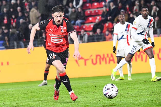 FOOTBALL : Stade Rennais vs Paris SG - Ligue 1 - JournÃ e 22 - 13 02 2026 Anthony Rouault (Stade Rennais) RennesFrance  Copyright: xBaptistexAutissierx