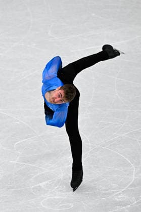 Winter Olympics - Men s Singles Free Skating Matteo Rizzo of Team Italy competes in the Men s Singles Free Figure skating, Eiskunstlauf event on day seven of the Milano Cortina 2026 Winter Olympic Games, Olympische Spiele, Olympia, OS at Milano Ice Skating Arena on February 13, 2026 in Milan, Italy. Photo by JMP ABACAPRESS.COM Milan Italy  Copyright: xJMP ABACAx