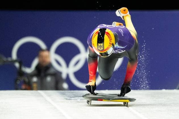 MILANO CORTINA 2026 - OLYMPISCHE WINTERSPIELE - CORTINA D™AMPEZZO - SKELETON HERREN ** NUR FÜR REDAKTIONELLE ZWECKE ** EDITORIAL USE ONLY **<p>13 02 2026-Cortina d™Ampezzo: Olympische Winterspiele Milano Cortina 2026 Skeleton Herren Cortina Sliding Centre Event: Lauf Nr. 2 im Foto: Axel Jungk 4 (GER) ( Italien Venetien Cortina d™Ampezzo Copyright: SaschaxFromm *** MILANO CORTINA 2026 OLYMPIC WINTER GAMES CORTINA D™AMPEZZO SKELETON MEN FOR EDITORIAL PURPOSES ONLY p 13 02 2026 Cortina d™Ampezzo Olympic Winter Games Milano Cortina 2026 Skeleton Men Cortina Sliding Centre Event Run No. 2 in photo Axel Jungk 4 GER Italy Veneto Cortina d™Ampezzo Copyright SaschaxFromm Copyright: SaschaxFromm doc84k9fhut73710olo5je0 ,EDITORIAL USE ONLY