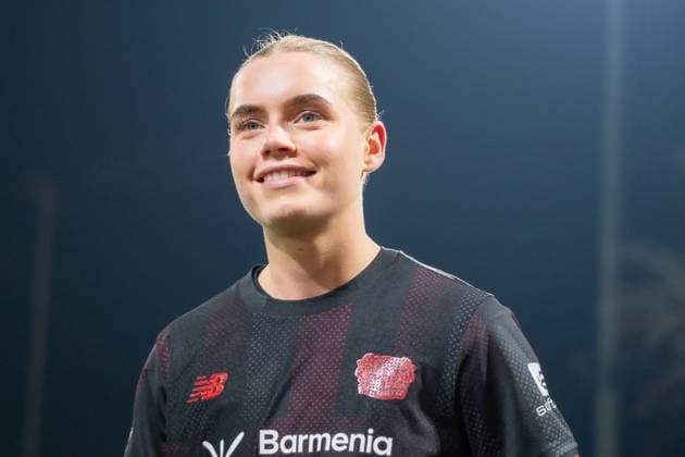 Germany Soccer Google Pixel Womens Bundesliga 2025 2026 Bayer 04 Leverkusen vs 1 FC Köln 18 Matchday Ulrich Haberland Stadion Leverkusen Cornelia Kramer Bayer 04 Leverkusen, 7 Copyright: xOrhanxHabashx
