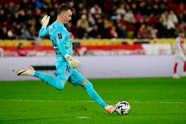 FOOTBALL : AS Monaco VS FC Nantes - Ligue 1 McDonald s - 13 02 2026 Philipp Köhn (ASM) - Ligue 1 McDonald s match between AS Monaco and FC Nantes on February 13, 2026 at the Louis II Stadium in Monaco. MonacoMonaco  Copyright: xWilliamxCannarellax