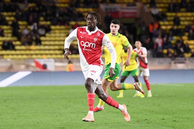 AS Monaco v FC Nantes - Ligue 1 McDonald s 2025 2026 23 Aladji BAMBA (asm) during the Ligue 1 McDonald s match between Monaco and Nantes at Stade Louis II on February 13, 2026 in Monaco, Monaco. Monaco Monaco  Copyright: xFEPx 776348284