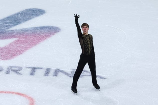 Andrew Torgashev (USA) during the Olympic Winter games, Winterspiele,Spiele, Summer games Milano-Cortina 2026, Figure skating, Eiskunstlauf Men Single Free Skating on February 13, 2026 at Milano Ice Skating Arena in Milan, Italy  Copyright: xFabrizioxCarabelli IPAxSportx xipa-agency.netx xx IPA_71457213 IPA_Agency_IPA71457213