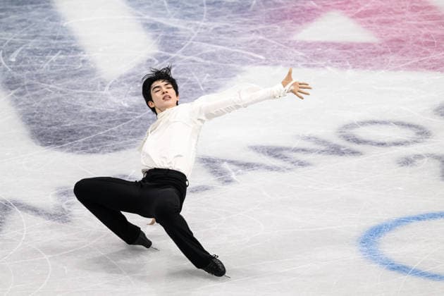 260213 Junhwan Cha of South Korea competes in men s single Figure skating, Eiskunstlauf during day 7 of the 2026 Winter Olympics on February 13, 2026 in Milan. Photo: Carl Sandin BILDBYRAN kod CS CS0877 konstakning figure skating kunstlop Olympic Games, Olympische Spiele, Olympia, OS olympics winter olympics os ol olympiska spel vinter-os olympiske leker milano cortina 2026 milan cortina 2026 milano cortina 2026 olympic games milano cortina 2026 winter olympic games milano cortina-os milano cortina-ol vinter-ol 7 bbeng *** 260213 Junhwan Cha of South Korea competes in men s single figure skating during day 7 of the 2026 Winter Olympics on February 13, 2026 in Milan Photo Carl Sandin BILDBYRAN code CS CS0877 konstakning figure skating kunstlop olympic games olympics winter olympics os ol olympiska spel vinter os olympiske leker milano cortina 2026 milan cortina 2026 milano cortina 2026 olympic games milano cortina 2026 winter olympic games milano cortina os milano cortina ol vinter ol 7 bbeng  Copyright: CARLxSANDIN BB260213CS223