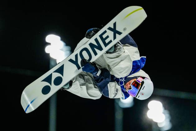 Milano Cortina 2026 Olympic Winter games, Winterspiele,Spiele, Summer games LIVIGNO, ITALY - FEBRUARY 13: Ruka Hirano of Japan competes at the Men’s Halfpipe competition at the Milano Cortina 2026 Olympic Winter Games on February 13, 2026 Mine Kasapoglu Anadolu Livigno Italy. Editorial use only. Please get in touch for any other usage.  Copyright: x2026xAnadoluxMinexKasapoglux