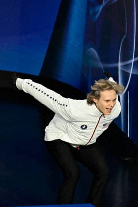 Winter Olympics - Ilia Malinin At Men s Singles Free Skating Ilia Malinin of Team United States enters to warm up for the Figure skating, Eiskunstlauf men s singles free skating final during the Milano Cortina 2026 Winter Olympic Games, Olympische Spiele, Olympia, OS at Milano Ice Skating Arena in Milan, Italy on February 13, 2026. Photo by JMP ABACAPRESS.COM Milan Italy  Copyright: xJMP ABACAx