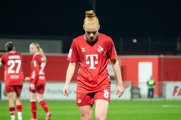Germany Soccer Google Pixel Women Bundesliga 2025 2026 Bayer 04 Leverkusen vs 1 FC Köln 18 Matchday Ulrich Haberland Stadion Leverkusen Laura Vogt 1 FC Köln,8 Copyright: xOrhanxHabashx