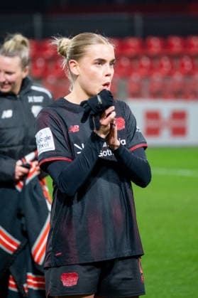 Germany Soccer Google Pixel Womens Bundesliga 2025 2026 Bayer 04 Leverkusen vs 1 FC Köln 18 Matchday Ulrich Haberland Stadion Leverkusen Cornelia Kramer Bayer 04 Leverkusen, 7 Copyright: xOrhanxHabashx