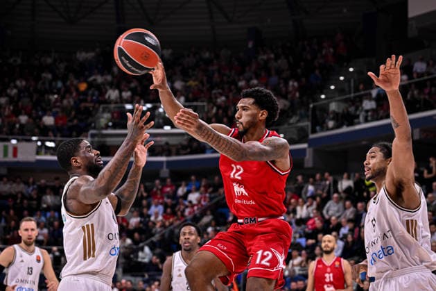 Armoni Brooks EA7 Emporio Armani Olimpia Milano - Dubai Basketball Euroleague 2025 2026 Milano, 13 02 2026 Foto ClaudioDegaspari Ciamillo-Castoria  Copyright: xClaudioxDegasparix