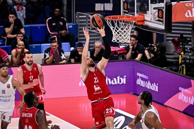 Marko Guduric EA7 Emporio Armani Olimpia Milano - Dubai Basketball Euroleague 2025 2026 Milano, 13 02 2026 Foto ClaudioDegaspari Ciamillo-Castoria  Copyright: xClaudioxDegasparix