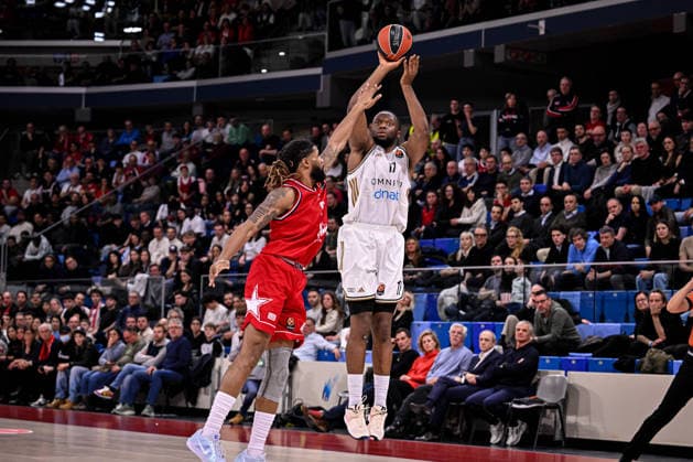 Mfiondu Kabengele EA7 Emporio Armani Olimpia Milano - Dubai Basketball Euroleague 2025 2026 Milano, 13 02 2026 Foto ClaudioDegaspari Ciamillo-Castoria  Copyright: xClaudioxDegasparix