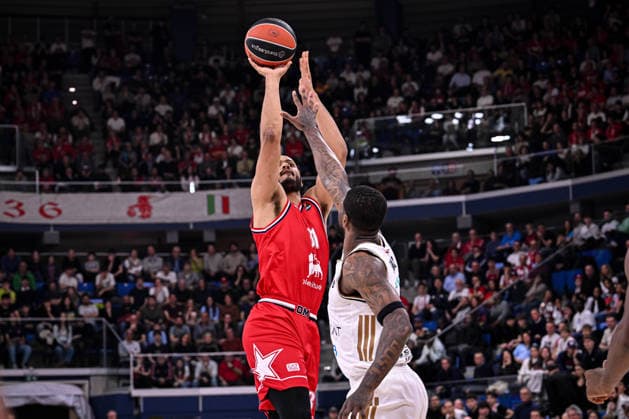 Shavon Shields EA7 Emporio Armani Olimpia Milano - Dubai Basketball Euroleague 2025 2026 Milano, 13 02 2026 Foto ClaudioDegaspari Ciamillo-Castoria  Copyright: xClaudioxDegasparix