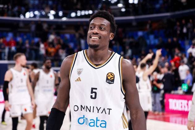 Awudu Abass EA7 Emporio Armani Olimpia Milano - Dubai Basketball EuroLeague 2025 2026 Milano, 13 02 2026 Foto AlessiaDoniselli Ciamillo-Castoria  Copyright: xAlessiaxDonisellix