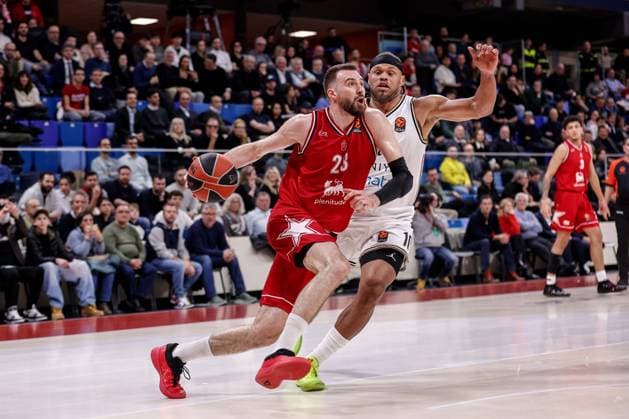 Marko Guduric EA7 Emporio Armani Olimpia Milano - Dubai Basketball EuroLeague 2025 2026 Milano, 13 02 2026 Foto AlessiaDoniselli Ciamillo-Castoria  Copyright: xAlessiaxDonisellix