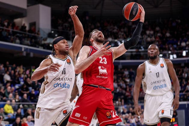 Marko Guduric EA7 Emporio Armani Olimpia Milano - Dubai Basketball EuroLeague 2025 2026 Milano, 13 02 2026 Foto AlessiaDoniselli Ciamillo-Castoria  Copyright: xAlessiaxDonisellix