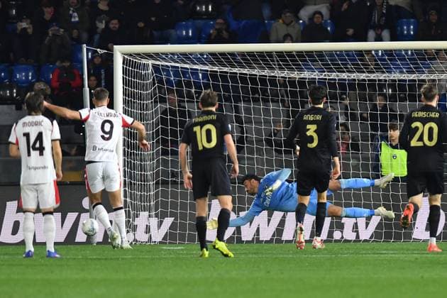CALCIO - Serie A - Pisa SC vs AC Milan Niclas Fullkrug (Milan) fails penalty during Pisa SC vs AC Milan, Italian soccer Serie A match in Pisa, Italy, February 13 2026 Pisa Italy  Copyright: xIPAxSport ABACAx