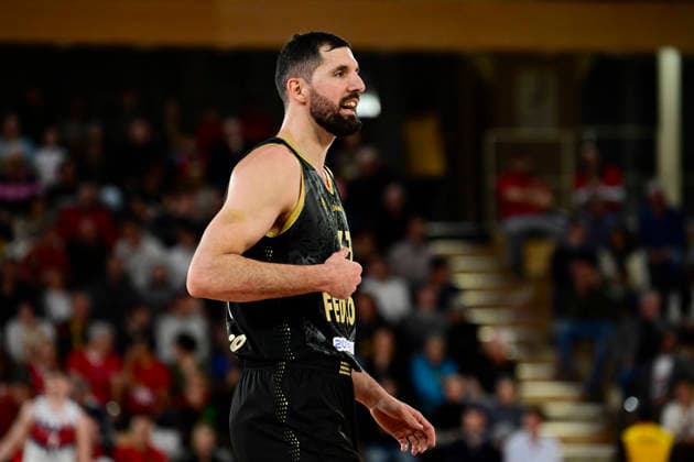 BASKET-BALL : AS Monaco VS Saski Baskonia - Turkish Airlines EuroLeague - 13 02 2026 Nemanja NedoviÄ‡ (ASM) - Turkish Airlines EuroLeague match between AS Monaco and Saski Baskonia on February 13, 2026 at the Gaston-MÃ decin sports hall in Monaco. MonacoMonaco  Copyright: xWilliamxCannarellax