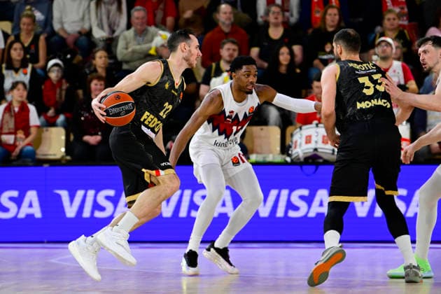BASKET-BALL : AS Monaco VS Saski Baskonia - Turkish Airlines EuroLeague - 13 02 2026 Terry Tarpey (ASM) - Turkish Airlines EuroLeague match between AS Monaco and Saski Baskonia on February 13, 2026 at the Gaston-MÃ decin sports hall in Monaco. MonacoMonaco  Copyright: xWilliamxCannarellax