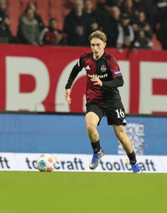 13 02 2026 Soccer Season 2025 2026 2 Soccer Bundesliga 22 Matchday 1 FC Nürnberg FCN Club Karlsruher SC KSC Sportfoto Zink DaMa xdaxmax DFL regulations prohibit any use of photographs as image sequences and or quasi video only for editorial use Marko Soldic 16, 1 FC Nürnberg FCN Freisteller Einzelbild
