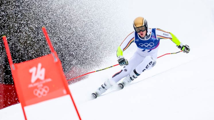 OLYMPICS - Winter Olympic Games, Olympische Spiele, Olympia, OS Milano Cortina 2026 BORMIO,ITALY,14.FEB.26 - OLYMPICS, ALPINE SKIING - Winter Olympic Games Milano Cortina 2026, giant slalom, men. Image shows Anton Grammel (GER).  GEPAxpictures xHaraldxSteiner