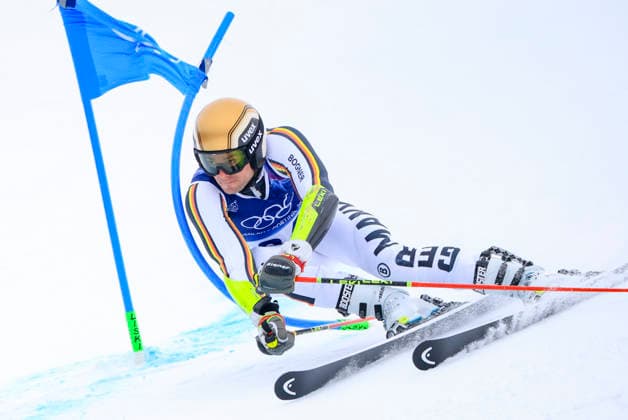 OLYMPICS - Winter Olympic Games, Olympische Spiele, Olympia, OS Milano Cortina 2026 BORMIO,ITALY,14.FEB.26 - OLYMPICS, ALPINE SKIING - Winter Olympic Games Milano Cortina 2026, giant slalom, men. Image shows Alexander Schmid (GER).  GEPAxpictures xWolfgangxGrebien