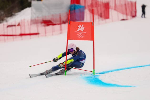 GIOCHI OLIMPICI - Olimpiadi Invernali Milano-Cortina 2026 - Alpine Skiing Men s Giant Slalom F Ax Swartz (SWE) Bormio Italy  Copyright: xIPAxSport ABACAx