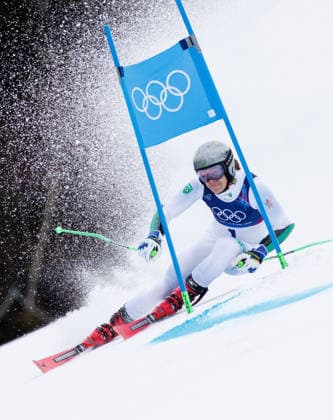 OLYMPICS - Winter Olympic Games, Olympische Spiele, Olympia, OS Milano Cortina 2026 BORMIO,ITALY,14.FEB.26 - OLYMPICS, ALPINE SKIING - Winter Olympic Games Milano Cortina 2026, giant slalom, men. Image shows Lucas Pinheiro Braathen (BRA).  GEPAxpictures xHaraldxSteiner