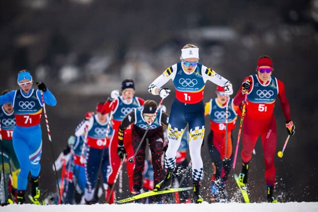 260214 Linn Svahn of Sweden competes in the women s 4 x 7.5km relay cross-country skiing race during day 8 of the 2026 Winter Olympics on February 14, 2026 in Val di Fiemme. Photo: Maxim Thore BILDBYRAN kod MT MT0980 skidor cross-country skiing langrenn Olympic Games, Olympische Spiele, Olympia, OS olympics winter olympics os ol olympiska spel vinter-os olympiske leker milano cortina 2026 milan cortina 2026 milano cortina 2026 olympic games milano cortina 2026 winter olympic games milano cortina-os milano cortina-ol vinter-ol 8 bbeng stafett dam sverige *** 260214 Linn Svahn of Sweden competes in the women s 4 x 7 5km relay cross country skiing race during day 8 of the 2026 Winter Olympics on February 14, 2026 in Val di Fiemme Photo Maxim Thore BILDBYRAN kod MT MT0980 skidor cross country skiing langrenn olympic games olympics winter olympics os ol olympiska spel vinter os olympiske leker milano cortina 2026 milan cortina 2026 milano cortina 2026 olympic games milano cortina 2026 winter olympic games milano cortina os milano cortina ol vinter ol 8 bbeng relay dam sverige  Copyright: MAXIMxTHORE BB260214MT002