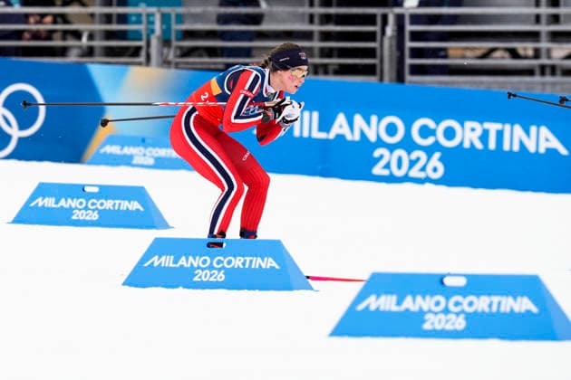 Winter Olympics in Milan Cortina 2026 Val di Fiemme, Italy 20260214. Kristin Austgulen Fosnaes from Norway during the women s 4 x 7.5 km cross-country relay at Lago di Tesero during the Winter Olympics in Milano Cortina 2026. Photo: Terje Pedersen NTB Val di Fiemme Italy EDITORIAL USE ONLY. RESTRICTED USE FOR BETTING COMPANIES Ref:_SPO0rbK42Rli-A.jpg *** Winter Olympics in Milan Cortina 2026 Val di Fiemme, Italy 20260214 Kristin Austgulen Fosnaes from Norway during the women s 4 x 7 5 km cross country relay at Lago di Tesero during the Winter Olympics in Milano Cortina 2026 Photo Terje Pedersen NTB Val di Fiemme Italy EDITORIAL USE ONLY RESTRICTED USE FOR BETTING COMPANIES  Copyright: xTerjexPedersenx xNTBx