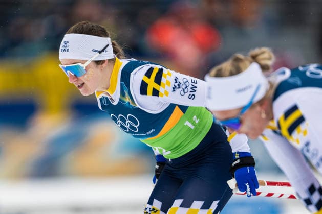 260214 Ebba Andersson and Linn Svahn of Sweden competes in the women s 4 x 7.5km relay cross-country skiing race during day 8 of the 2026 Winter Olympics on February 14, 2026 in Val di Fiemme. Photo: Joel Marklund BILDBYRAN kod JM MT0980 skidor cross-country skiing langrenn Olympic Games, Olympische Spiele, Olympia, OS olympics winter olympics os ol olympiska spel vinter-os olympiske leker milano cortina 2026 milan cortina 2026 milano cortina 2026 olympic games milano cortina 2026 winter olympic games milano cortina-os milano cortina-ol vinter-ol 8 bbeng stafett dam sverige *** 260214 Ebba Andersson and Linn Svahn of Sweden competes in the women s 4 x 7 5km relay cross country skiing race during day 8 of the 2026 Winter Olympics on February 14, 2026 in Val di Fiemme Photo Joel Marklund BILDBYRAN kod JM MT0980 skidor cross country skiing langrenn olympic games olympics winter olympics os ol olympiska spel vinter os olympiske leker milano cortina 2026 milan cortina 2026 milano cortina 2026 olympic games milano cortina 2026 winter olympic games milano cortina os milano cortina ol vinter ol 8 bbeng relay dam sverige  Copyright: JOELxMARKLUND BB260214JM011