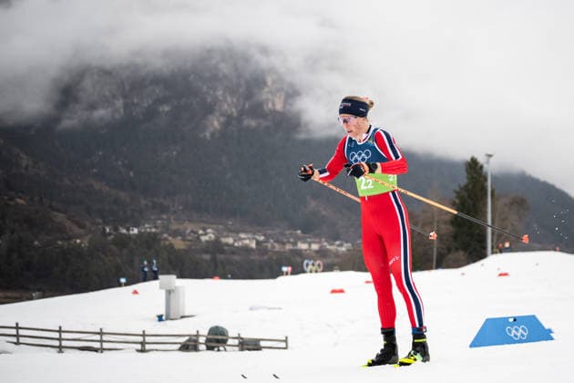 260214 Astrid oyre Slind of Norway competes in the women s 4 x 7.5km relay cross-country skiing race during day 8 of the 2026 Winter Olympics on February 14, 2026 in Val di Fiemme. Photo: Maxim Thore BILDBYRAN kod MT MT0980 skidor cross-country skiing langrenn Olympic Games, Olympische Spiele, Olympia, OS olympics winter olympics os ol olympiska spel vinter-os olympiske leker milano cortina 2026 milan cortina 2026 milano cortina 2026 olympic games milano cortina 2026 winter olympic games milano cortina-os milano cortina-ol vinter-ol 8 bbeng stafett dam norge *** 260214 Astrid oyre Slind of Norway competes in the women s 4 x 7 5km relay cross country skiing race during day 8 of the 2026 Winter Olympics on February 14, 2026 in Val di Fiemme Photo Maxim Thore BILDBYRAN kod MT MT0980 skidor cross country skiing langrenn olympic games olympics winter olympics os ol olympiska spel vinter os olympiske leker milano cortina 2026 milan cortina 2026 milano cortina 2026 olympic games milano cortina 2026 winter olympic games milano cortina os milano cortina ol vinter ol 8 bbeng relay dam norge  Copyright: MAXIMxTHORE BB260214MT007