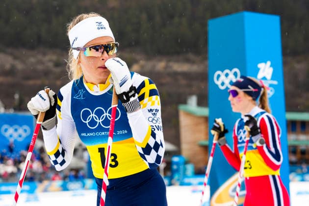 Winter Olympics in Milan Cortina 2026 Val di Fiemme, Italy 20260214. Frida Karlsson from Sweden during the cross-country skiing 4 x 7.5 km relay women at Lago di Tesero during the Winter Olympics in Milano Cortina 2026. Photo: Lise Aserud NTB Val di Fiemme Italy EDITORIAL USE ONLY. RESTRICTED USE FOR BETTING COMPANIES Ref:_SPOld9K15mIVJw.jpg *** Winter Olympics in Milan Cortina 2026 Val di Fiemme, Italy 20260214 Frida Karlsson from Sweden during the cross country skiing 4 x 7 5 km relay women at Lago di Tesero during the Winter Olympics in Milano Cortina 2026 Photo Lise Aserud NTB Val di Fiemme Italy EDITORIAL USE ONLY RESTRICTED USE FOR BETTING COMPANIES  Copyright: xLisexAserudx xNTBx