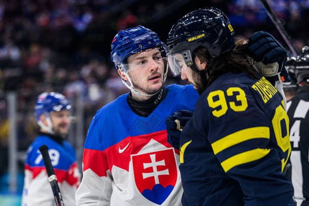 260214 Oliver Okuliar of Slovakia and Mika Zibanejad of Sweden in the men s Ice hockey, Eishockey game between Sweden and Slovakia during day 8 of the 2026 Winter Olympics on February 14, 2026 in Milan. Photo: Emma Wallskog BILDBYRAN kod EW CS0879 ishockey ice hockey Olympic Games, Olympische Spiele, Olympia, OS olympics winter olympics os ol olympiska spel vinter-os olympiske leker milano cortina 2026 milan cortina 2026 milano cortina 2026 olympic games milano cortina 2026 winter olympic games milano cortina-os milano cortina-ol vinter-ol 8 bbeng sverige sweden slovakien slovakia *** 260214 Oliver Okuliar of Slovakia and Mika Zibanejad of Sweden in the men s ice hockey game between Sweden and Slovakia during day 8 of the 2026 Winter Olympics on February 14, 2026 in Milan Photo Emma Wallskog BILDBYRAN kod EW CS0879 ishockey ice hockey olympic games olympics winter olympics os ol olympiska spel vinter os olympiske leker milano cortina 2026 milan cortina 2026 milano cortina 2026 olympic games milano cortina 2026 winter olympic games milano cortina os milano cortina ol vinter ol 8 bbeng sverige sweden slovakien slovakia  Copyright: EMMAxWALLSKOG BB260214EW031